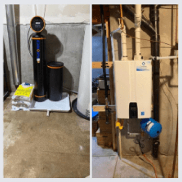 Puronics and tankless install